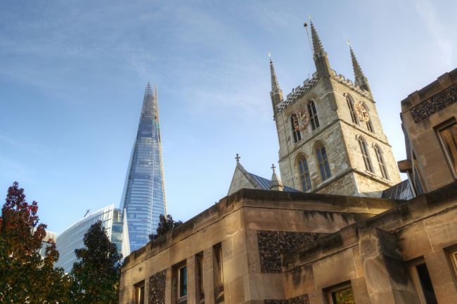 Chris Day | The Shard and Southwark Cathedral