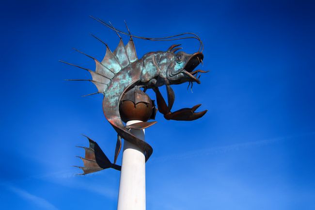 Chris Day | Barbican Prawn Sculpture