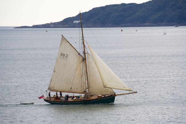 Chris Day | Yacht on Plymouth Sound