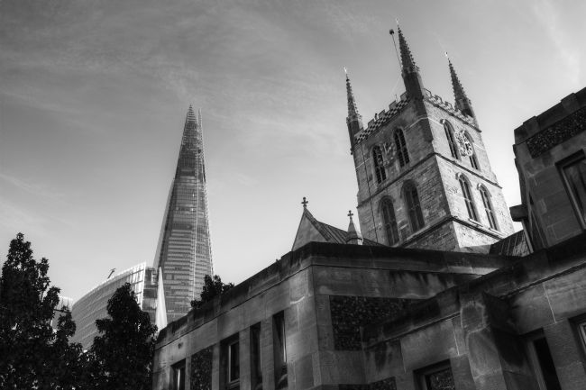 Chris Day | The Shard and Southwark Cathedral