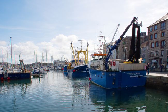 Chris Day | Fishing boats in Sutton Harbour