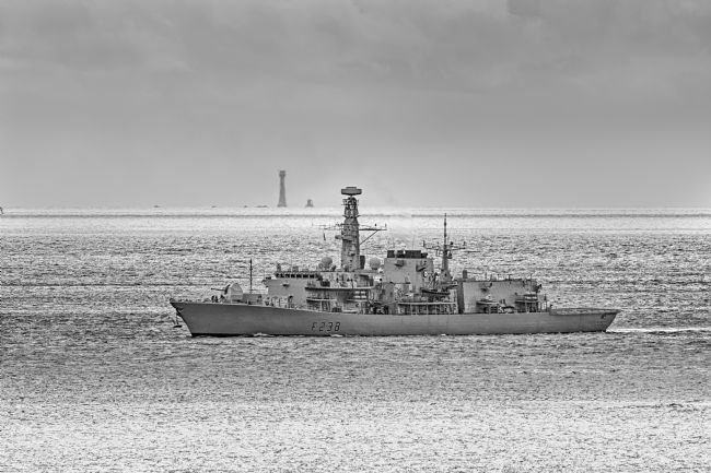 Chris Day | HMS Northumberland and the Eddystone Lighthouse