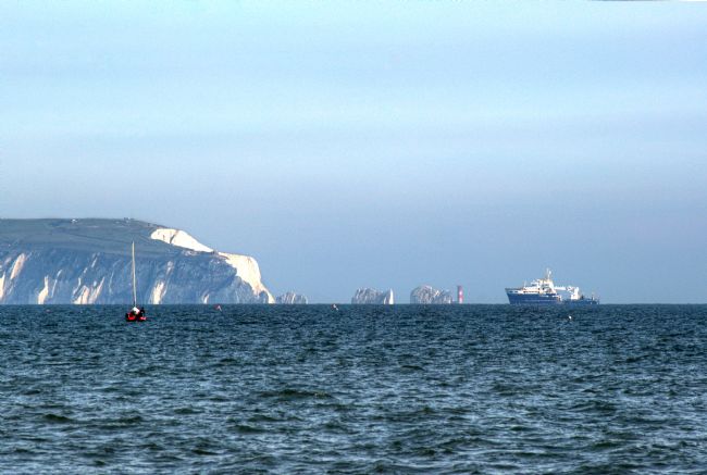 Chris Day | Needles on the Isle of Wight as viewed from Mudeford