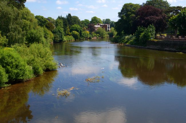 Chris Day | River Wye From the old bridge Hereford