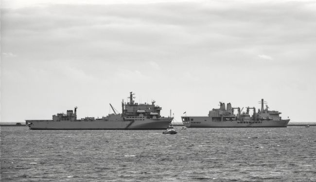 Chris Day | RFA Argus and RFA Fort Victoria