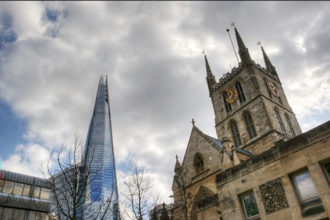 Chris Day |  The Shard and Southwark Cathedral