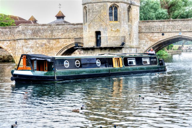 Chris Day | Narrowboat at St Ives Bridge
