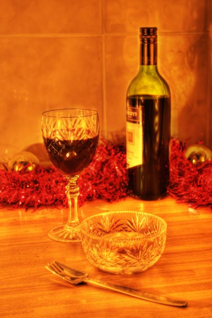 Chris Day | WIne and mince pie