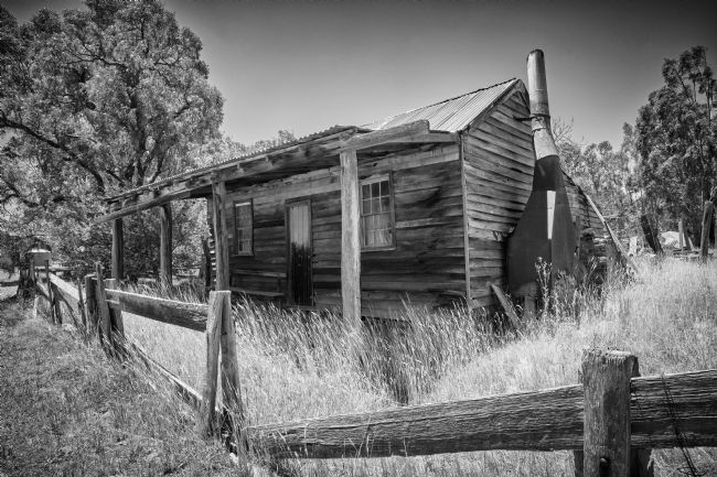 pauline tims | Old Miners Cottage at Costerfield, Victoria, Australia