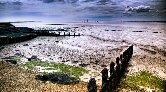 Pauline  Tims | The Blue Hour at Brightlingsea, Essex ,UK