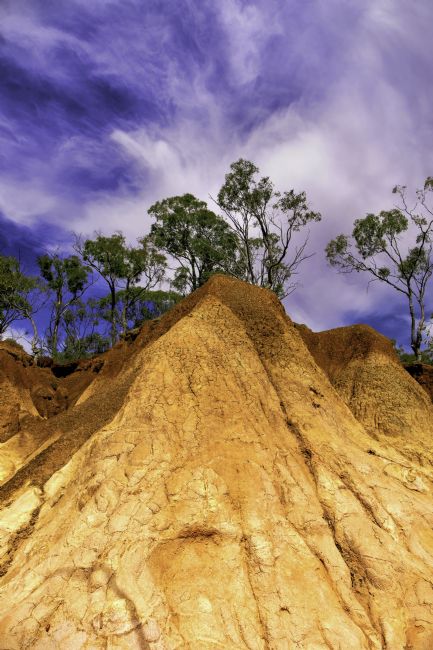 Pauline  Tims | Opal Mine at Heathcote, Victoria