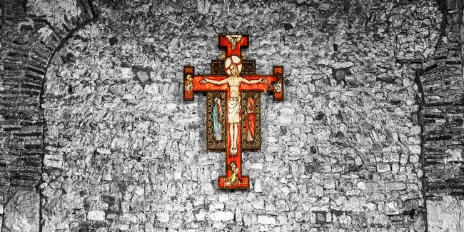 Pauline  Tims | The Cross at Saint Peter's Bradwell on Sea 