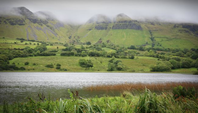 pauline tims | Mist on Ben Bulben