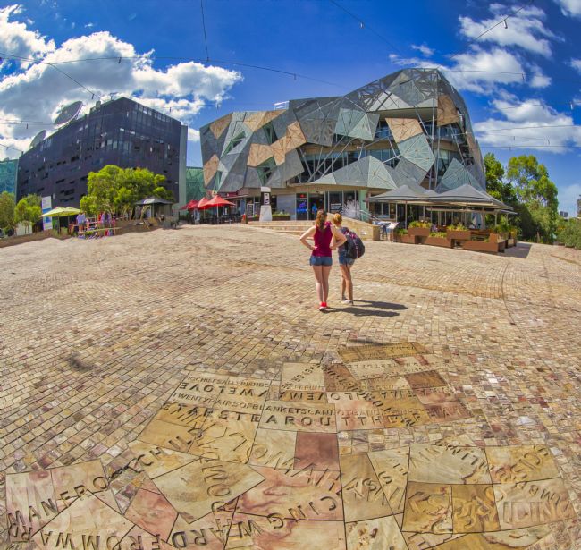pauline tims | Federation Square Melbourne Australia