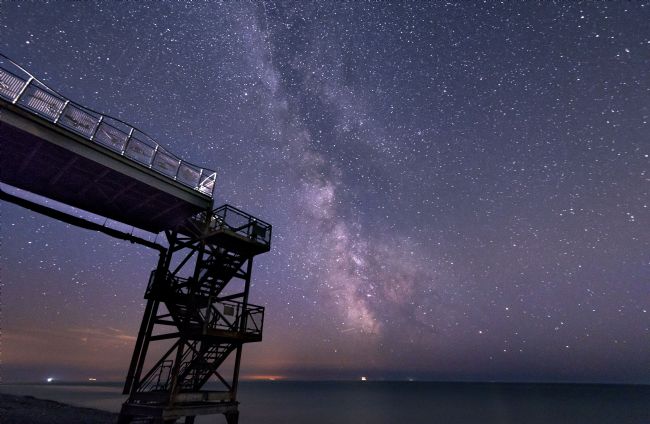 Nick Rowland | Milky Way over Birling Gap, Sussex