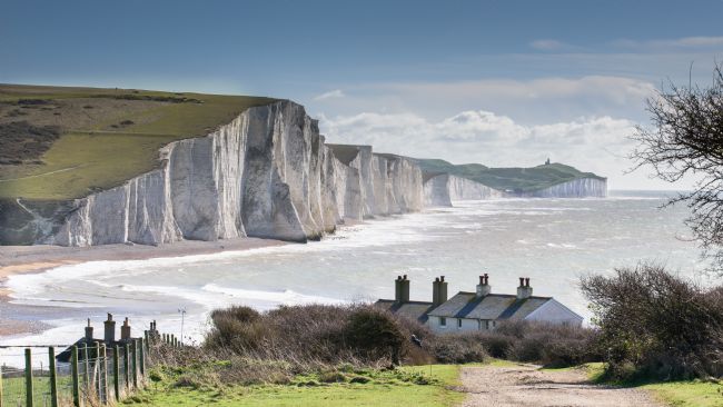 Nick Rowland | Seven Sisters and Coastguard Cottages at Cuckmere Haven
