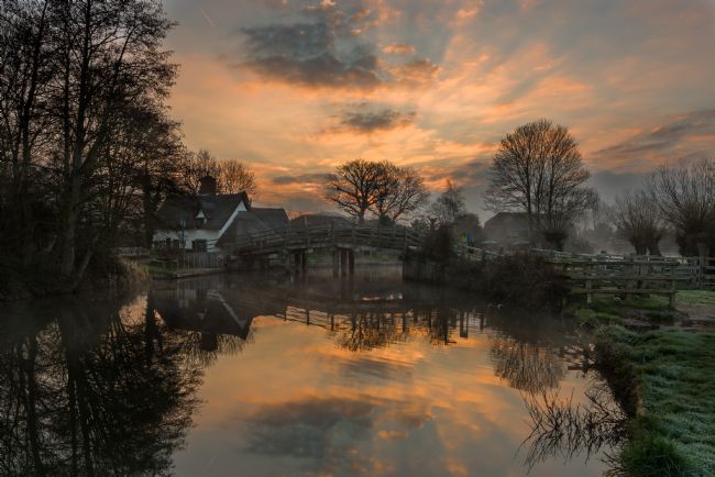 Nick Rowland | Sunrise over Bridge Cottage