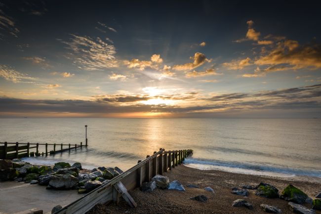 Nick Rowland | Sunrise at Slaughden