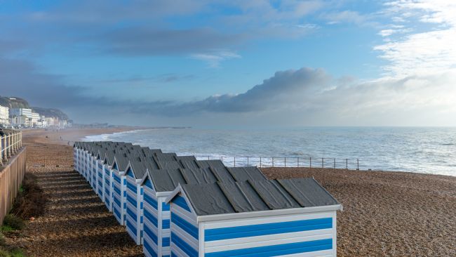 Nick Rowland | Beach huts on Hastings Beach