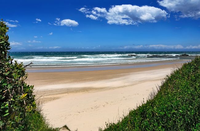 Kaye Menner | Windy Day Oxley Beach NSW Australia