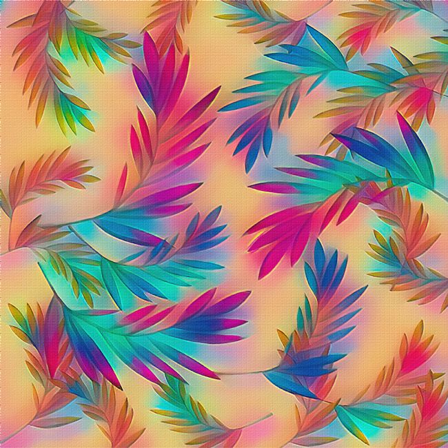 Kaye Menner | Colorful Tropical Leaves Palms 2