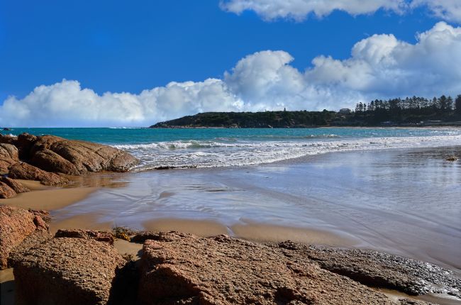 Kaye Menner | Rocks and Beach Port Elliot Adelaide Australia