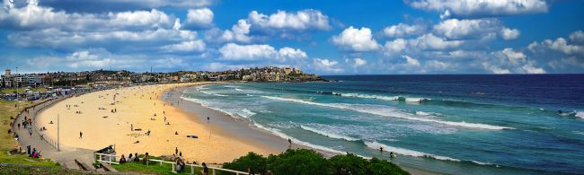 Kaye Menner | Bondi Beach Panorama