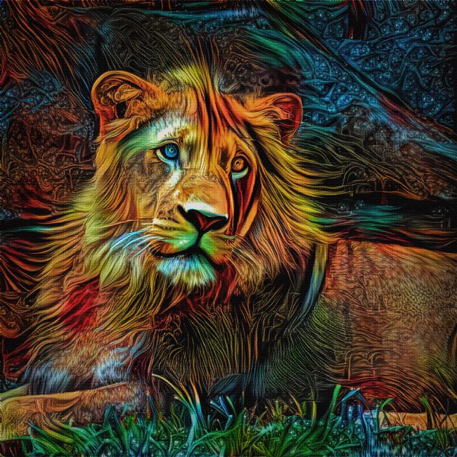 Kaye Menner | Lion Art