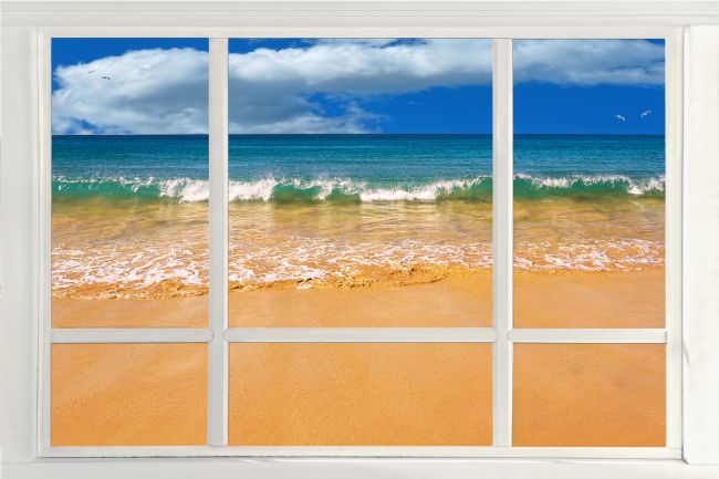 Kaye Menner | Window View Pretty Beach Australia