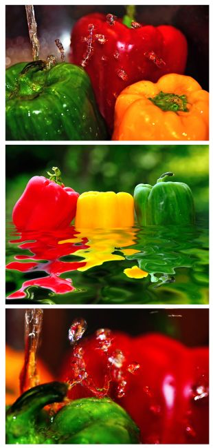 Kaye Menner | Colorful Kitchen Collage