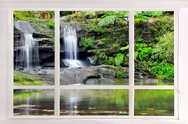 Kaye Menner | Waterfalls Through Your Window