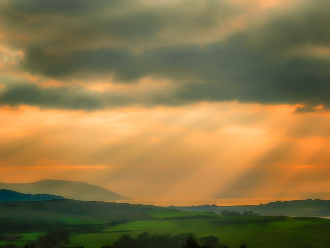 Cyndy Duff | River Clyde Sunset