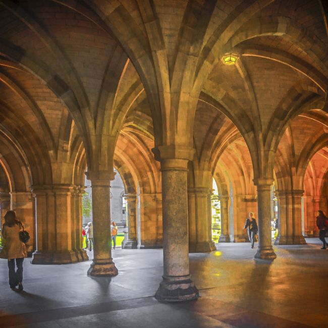 Cyndy Duff | Glasgow University Cloisters