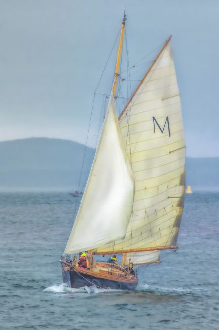 Cyndy Duff | Classic Yacht Macaria at Fife Regatta 2022