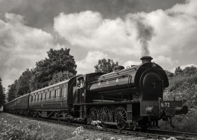 Iain McGregor | A Saddle Tank passes by.