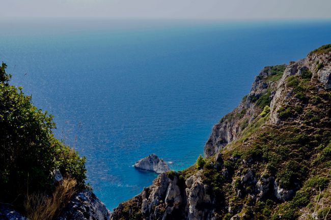 Penny Martin | The cliffs near Palaiokastritsa on the island of Corfu