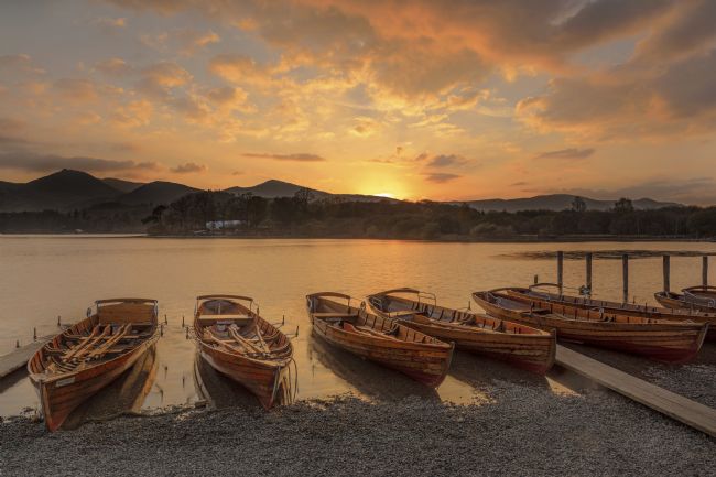 Pete Lawless | Derwent Water Sunset
