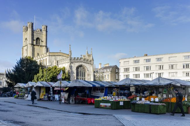Mike Carroll | Great St Margaret's Church and Market, Cambridge, UK