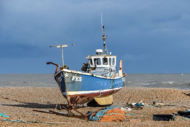 Mike Carroll | Beached Fishing Boat
