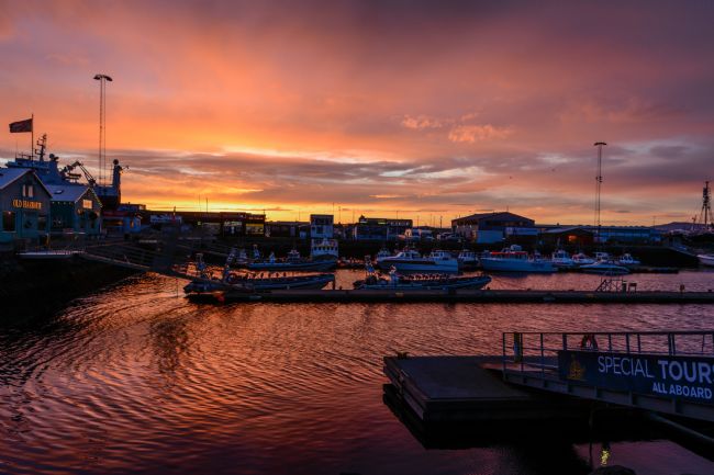 Mike Carroll | Reykjavik harbour sunset