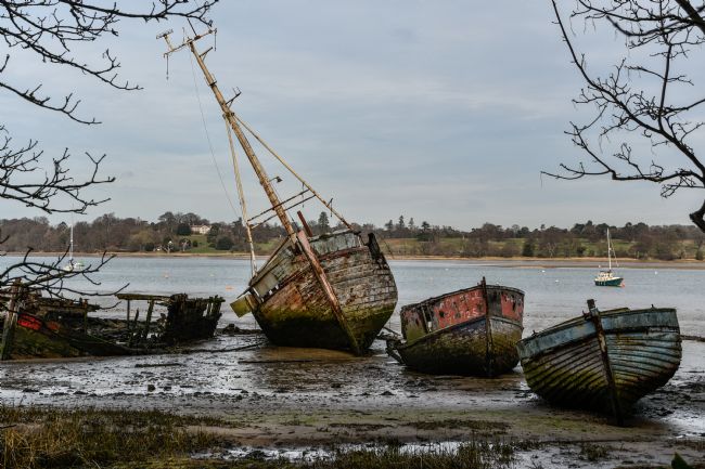 Mike Carroll | Boat Graveyard, Pin Mill, Suffolk