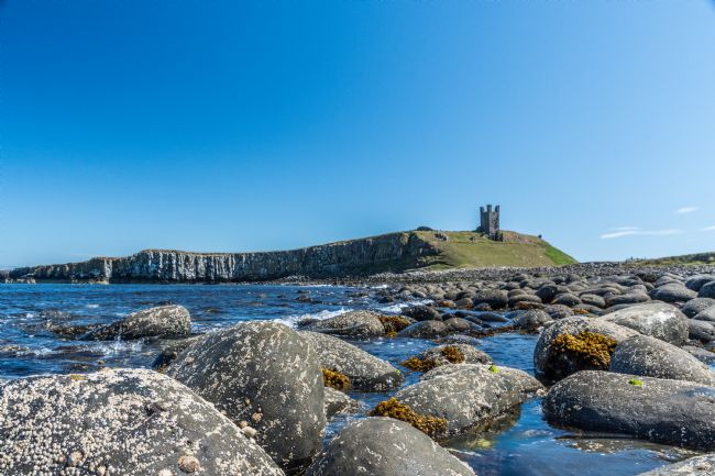 Mike Carroll | Dunstanburgh Castle from the tide line