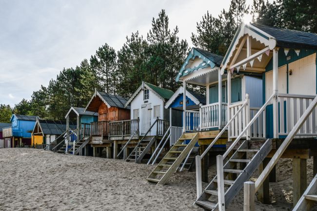 Mike Carroll | Beach Huts in Winter