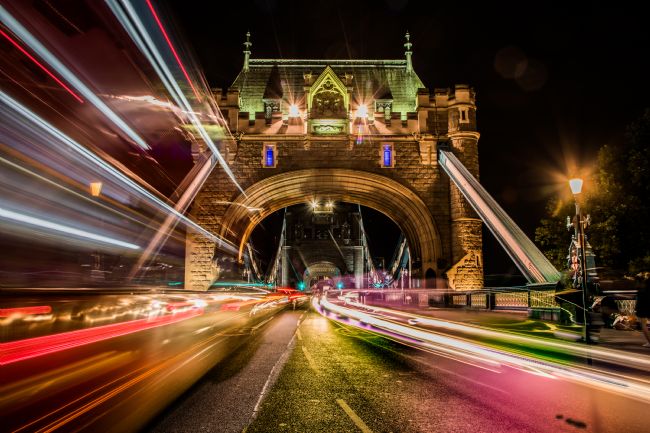 Mike Carroll | Tower Bridge Light Trails