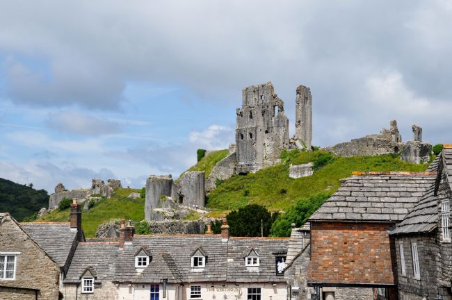 Mike Carroll | Corfe Castle from the village