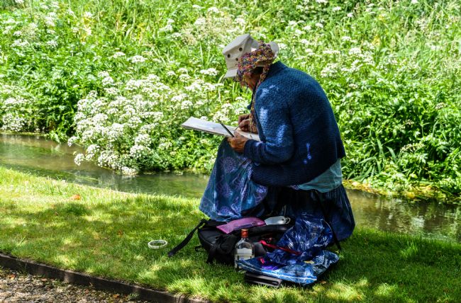 Mike Carroll | The artist at work