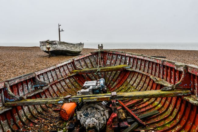 Mike Carroll | Beached Aldeburgh Fishing Boats