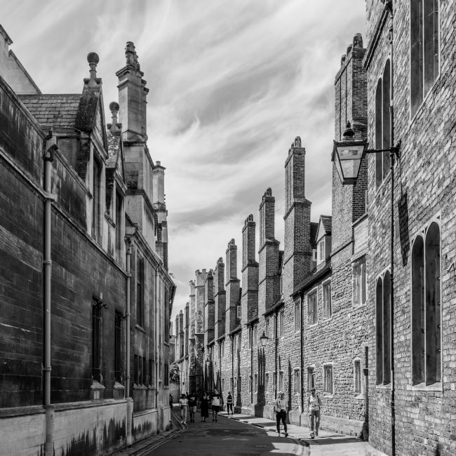 Mike Carroll | Queen's Lane, Cambridge B&W