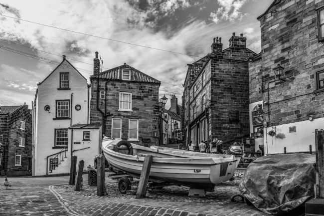 Mike Carroll | Robin Hood's Bay B&W