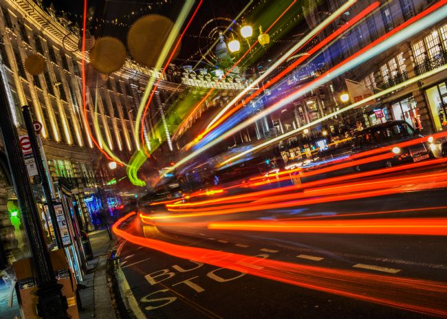 Mike Carroll | Regent Street Light Trails